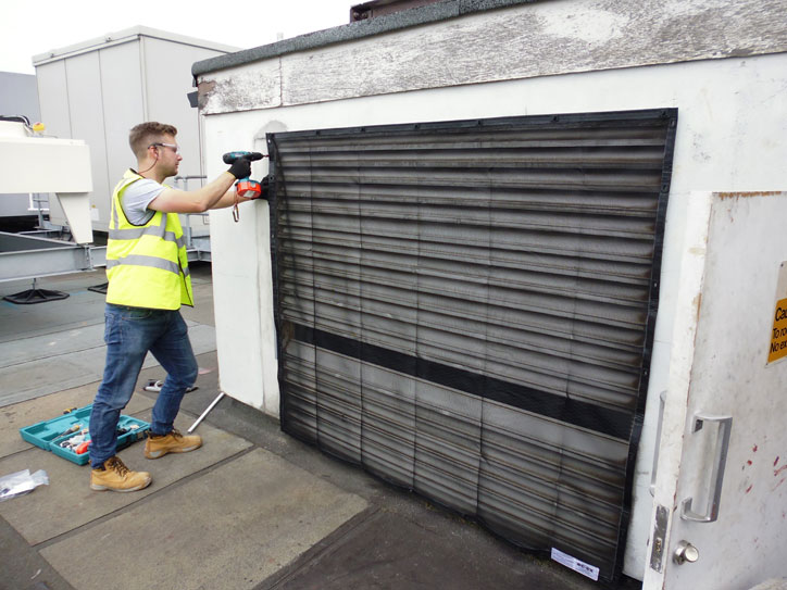 ECEX Air Intake Screens – Reduce energy and maintenance costs