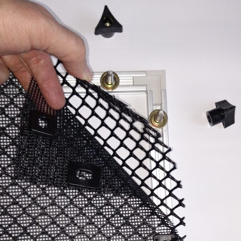 The Hail Master™ Universal Hail Guard, Filter and Track Mount System