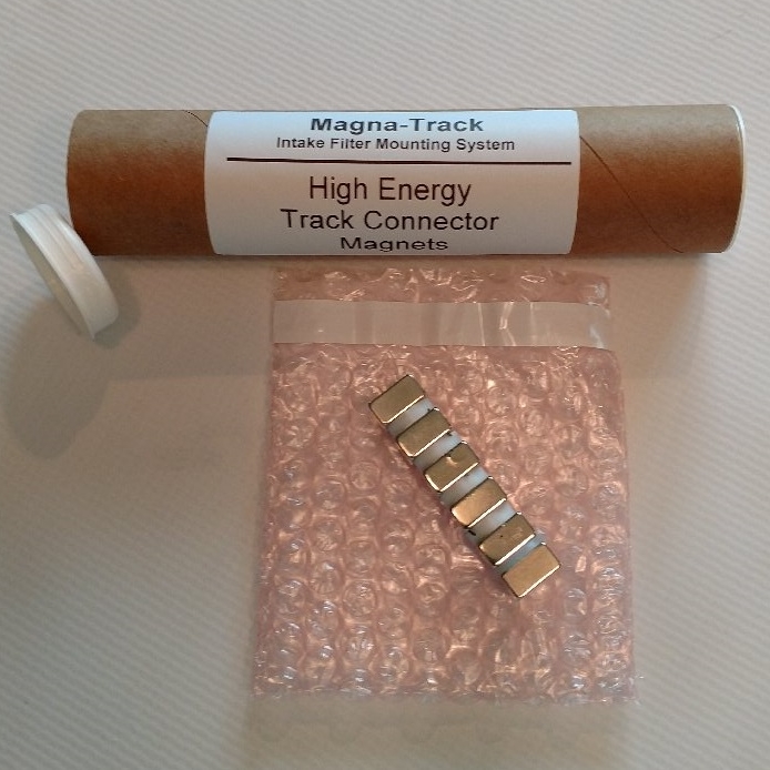 Neodymium Magnets for use on Magnetic Air Intake Filters - Magna Track
