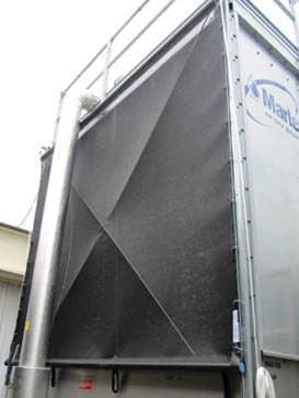Cottonwood Filter Screens stop airborne debris from getting into cooling towers - Best Equipment Protection